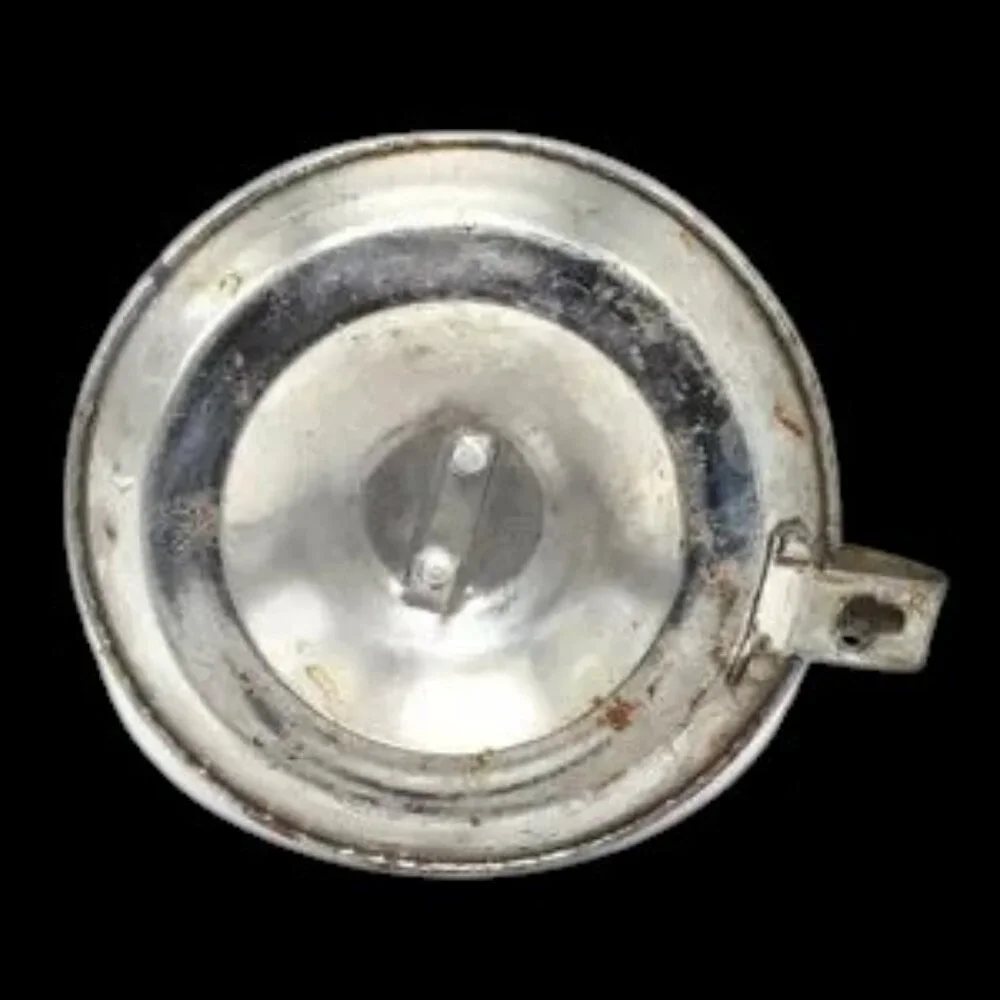 Vintage Sail Boat Brand Oil Lamp Silver